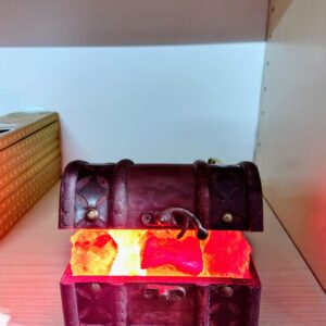 cofre pirata en madera