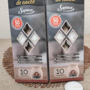 velas de noche para hornitos saphirus