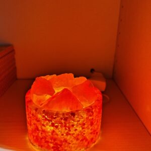 base de acrilico y sal rosada